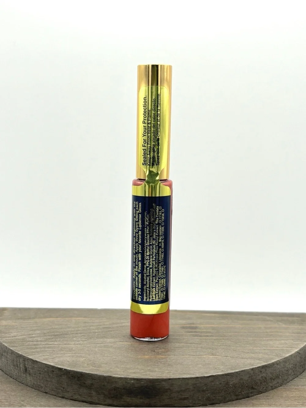 Lipsense Honey Rose NEW Sheer Warm Pink Gold Frost Long Lasting Liquid Lipstick